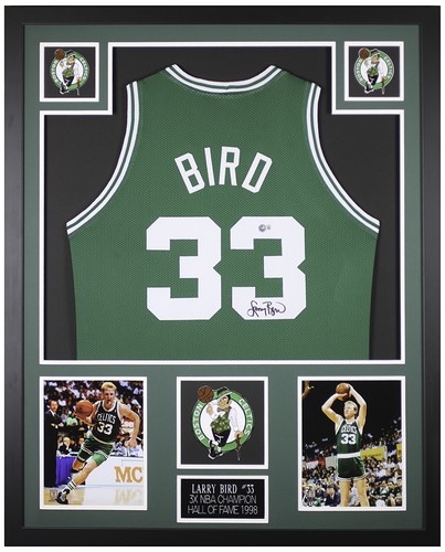Larry bird autographed and - autographed,