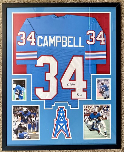 Earl campbell autograph - earl,