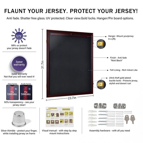 Pro football jersey frame - pro,